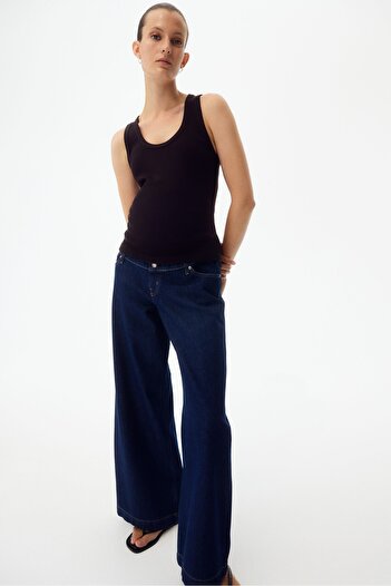H&M MAMA Wide Jeans