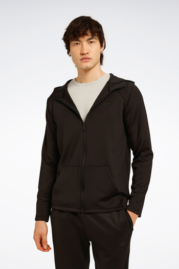 Reebok Pero Fz Black Men's Tracksuit Top