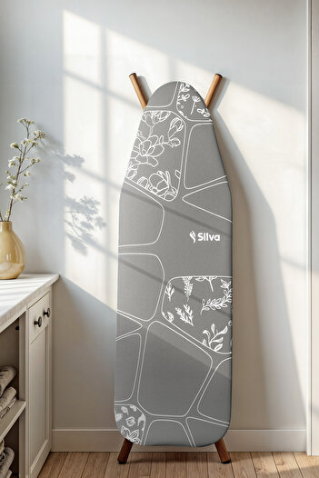 Silva Ütü Masası Kılıfı Gri (50*140 cm)