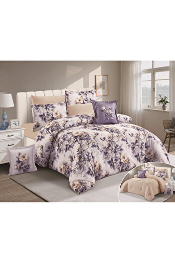 HOURS Man Horse Quilt Set 4 Pieces Woody Sheila-07