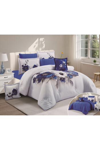 HOURS Duvet set from Horse Curse 8 pieces, luxurious wood, Sheila-03