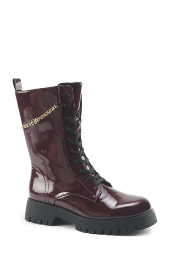 Nine West Γυναικείες φλατ μπότες GREGA 5PR Claret Red