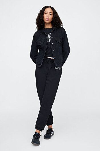 GAP V- Heritage Jogger Black Women's Sweatpants