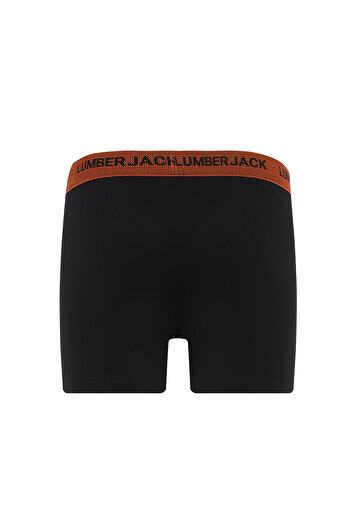 lumberjack MB DUZ 3LU 30NK301 5FX Siyah Erkek Boxer