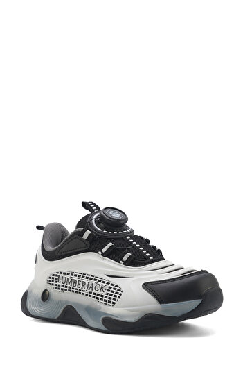 lumberjack Nebby 5Fx White Boys' Running Shoes