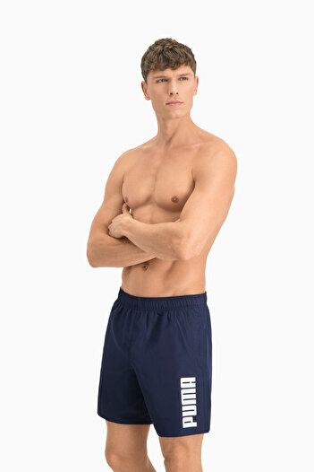 Puma SWIM MEN MID SHORTS Lacivert Erkek Deniz Şortu