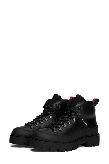 Tommy Hilfiger TJM HIKING BOOT WL Siyah Erkek Bot