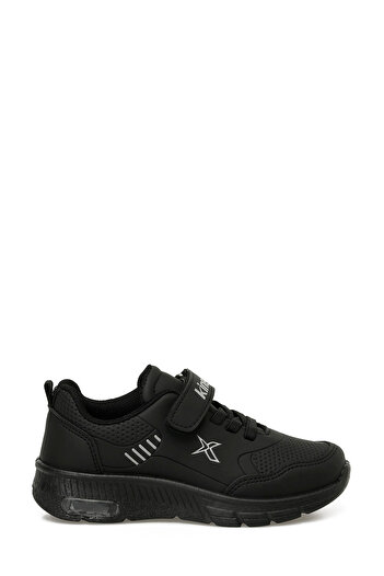 Kinetix Watson P 5Pr Black Boy's Sports Shoes