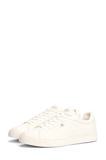 Tommy Hilfiger ICON COURT FLAG Sarı Kadın Sneaker