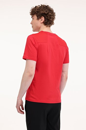 lumberjack ML SONO 11ITL615 5FX Kırmızı Erkek Kısa Kol T-Shirt