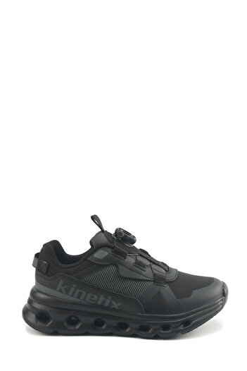 Kinetix Ergos F 5Pr Black Boy's Sports Shoes