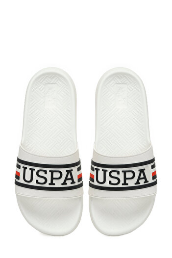 U.S. Polo Assn. RONY 5FX Beyaz Erkek Terlik