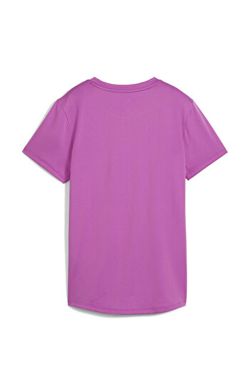 Puma W TAD Essentials Crew Tee Mor Kadın Kısa Kol T-Shirt