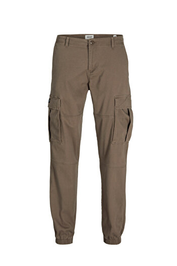 Jack & Jones JPSTKANE JONNIE CUFFED Kahverengi Erkek Pantolon