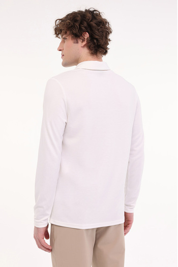 lumberjack Ml Luke 15Itl1080 5Fx White Men's Long Sleeve T-Shirt
