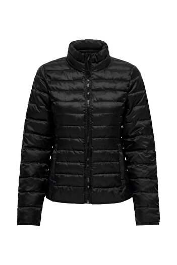 ONLY Onltahoe Quilted Jacket O Μαύρο γυναικείο μπουφάν