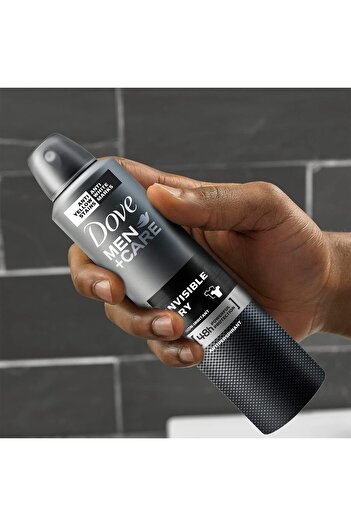 Dove Men Erkek Sprey Deodorant İz Bırakmayan Invisible Dry Antiperspirant