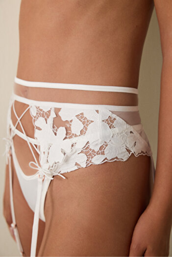 Penti Off White Bridal Garter