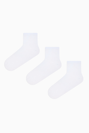Penti 3 Pairs Cotton Quarter Tennis Socks