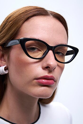 Bilge Karga Asude Black Blue Light Protective Glasses