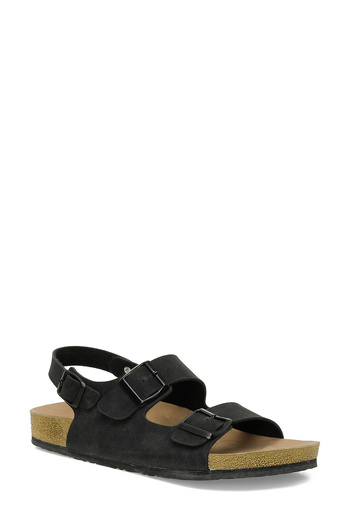 Kinetix Otew 5Fx Black Men's Sandals