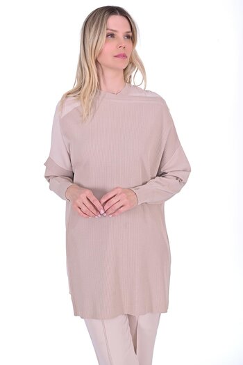 Invee Bellows Knitwear Tunic Fondoten