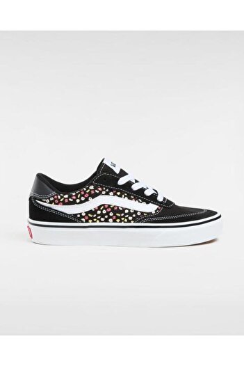 Vans Women's Black Brooklyn Ls Vn000D7Uf2B1 Sports & Casual Shoes Vn000D7Uf2B1-Blackflor