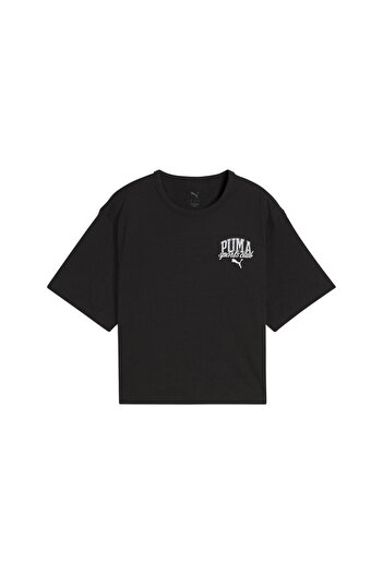 Puma Γυναικείο μπλουζάκι με κοντό μανίκι CLASS Relaxed Crop Tee