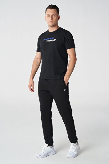 hummel Ανδρικό μαύρο παντελόνι T-ıc Ico