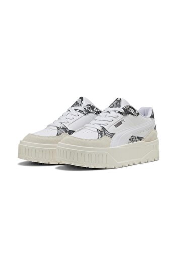 Puma Karmen Ii Idol Snake Chic White-Warm White Women's Fashion Shoes
