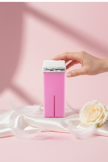 Smoothly Roll-on Kartuş Sir Ağda Pembe Pudralı 6lı Set 600ml Hassas Cilt Ve Hassas Bölge Ağdası