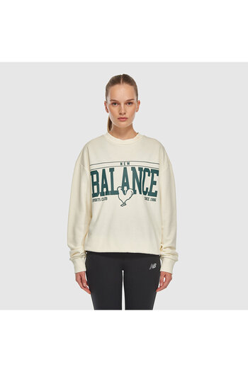 New Balance UNC3401 Білий унісекс спортивний одяг