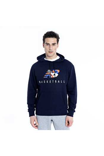 New Balance Men's Daily Fatigue (Sweatshirt) with Cap Mnh1361