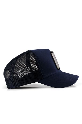 BlackBörk I Don't Care Логотип Lacivert Trucker Капелюх