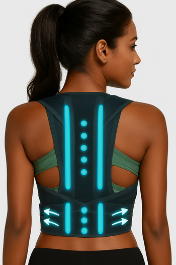Arnee Medical Upright Posture Corset - Anti Humpback, Back and Shoulder Waist Magnet Magnetic Corset for Women and Men