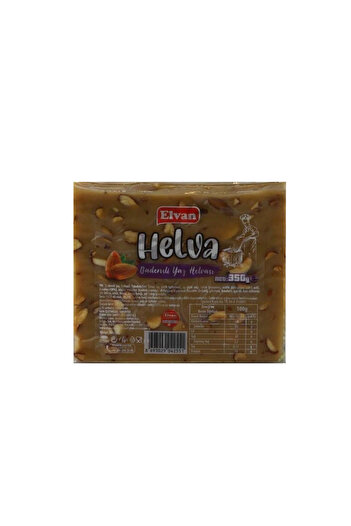 Elvan 350 Gr. Almond Summer Halva - 1 Pack