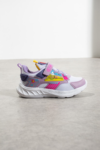 Archi Children's Sneaker Quality Velcro and Lace-Up Flexible Comfortable Casual and Ergonomic Shoes