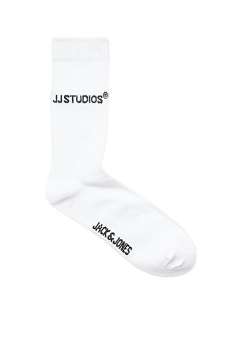 Jack & Jones Erkek Siyah Jacsoho Tennis Socks 3 Pack Noos Çorap 12280165-Black