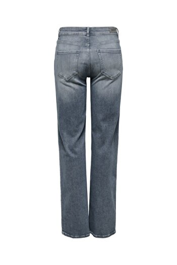 ONLY Women's Blue Onlblush Mid Straight Dnm Rea558 Noos Pants 15353695-Specialbl