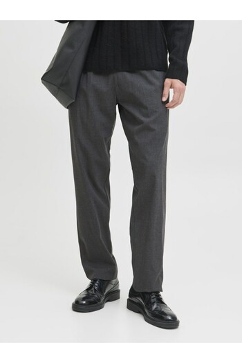 Jack & Jones Men's Gray2 Jpstkane Edwin Jogger Noos Pants 12268303-Castlerock