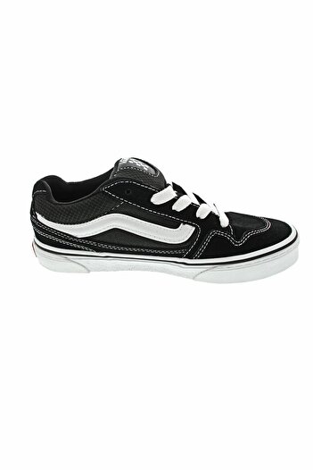 Vans Children's Black Caldrone Suede Mesh Vn0005W6Ba21 Sports & Casual Shoes Vn0005W6Ba21-Black