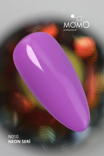 MOMO professional Kalıcı Oje N010, Neon Mor, 4 ml, TPO- FREE