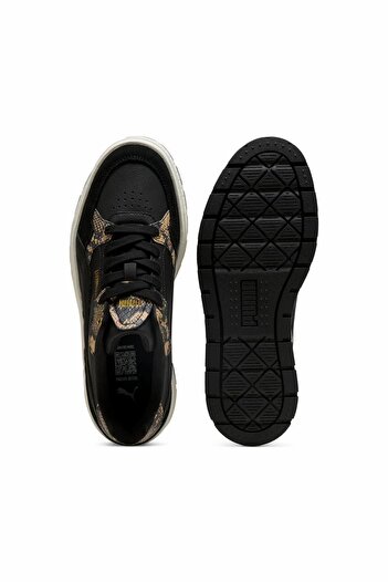 Puma Kadin Siyah Karmen Ii Idol Snake Chic 40039502 Spor & Günlük Ayakkabı 40039502-Black-Blac