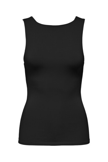 ONLY Γυναικείο μαύρο μπλουζάκι Onlfelina S/l 2-way Top Jrs