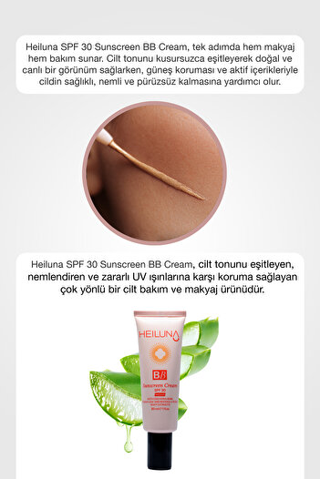 Heiluna Spf 30 Güneş Korumalı Bb Krem Medium