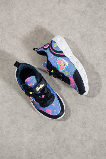 Spor Model Çocuk Sneaker Kaliteli Esnek Konforlu Cırt Cırtlı ve Bağcıklı Rahat ve Ergonomik Ayakkabı