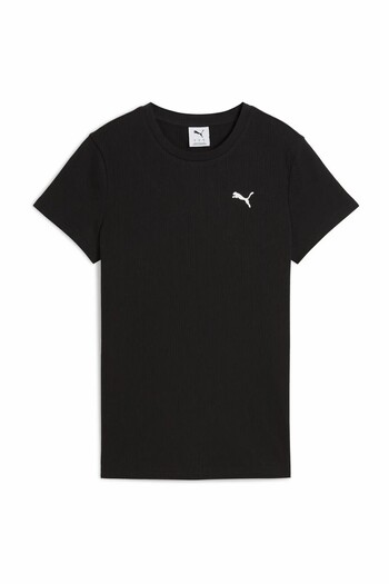 Puma Tees, Regular, Shortsleeve, Crew Neck, Regular, Plain