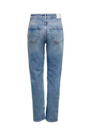 ONLY 15193864 Onlveneda Life Mom Jeans Rea7452 Jeans Stretch Denim Pants