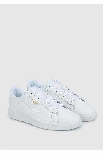 Puma Ανδρικά παπούτσια White Smash 3.0 L Sports & Casual 39098701-Λευκά