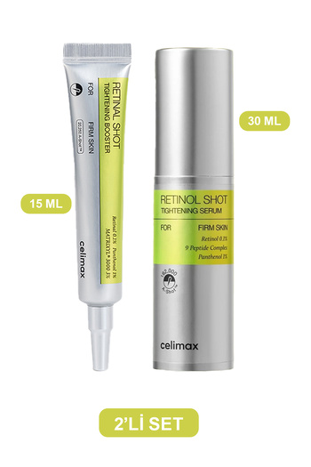 Celimax Set Retinal Shot Tightening Booster 15 ml / Retinol Shot Tightening Serum 30ml